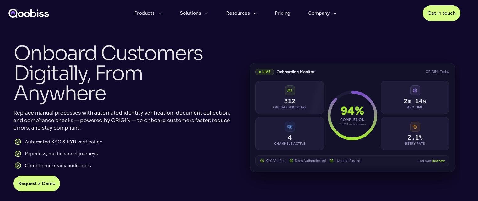 Digital KYC and Client Verification